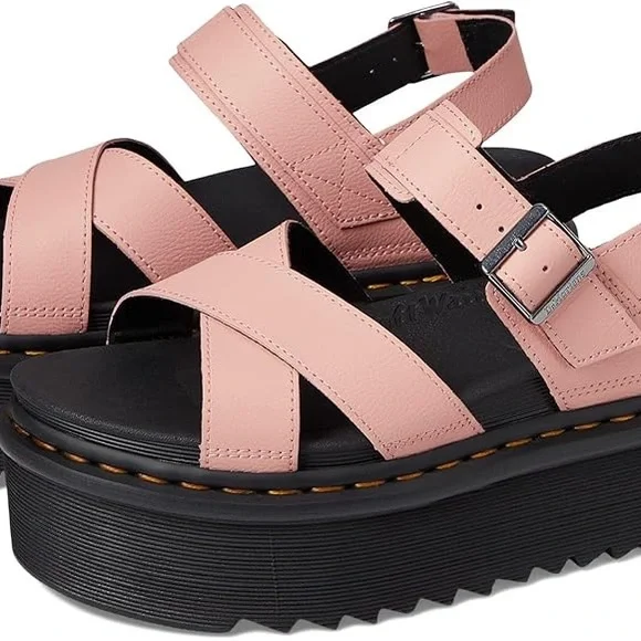 Dr. Martens Voss II in pink Sz 8 - Picture 2 of 7